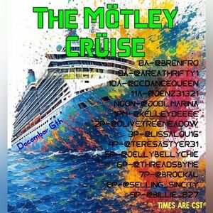 Motley Cruise 12/6!!